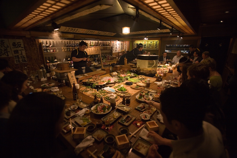 Dinner in Tokyo